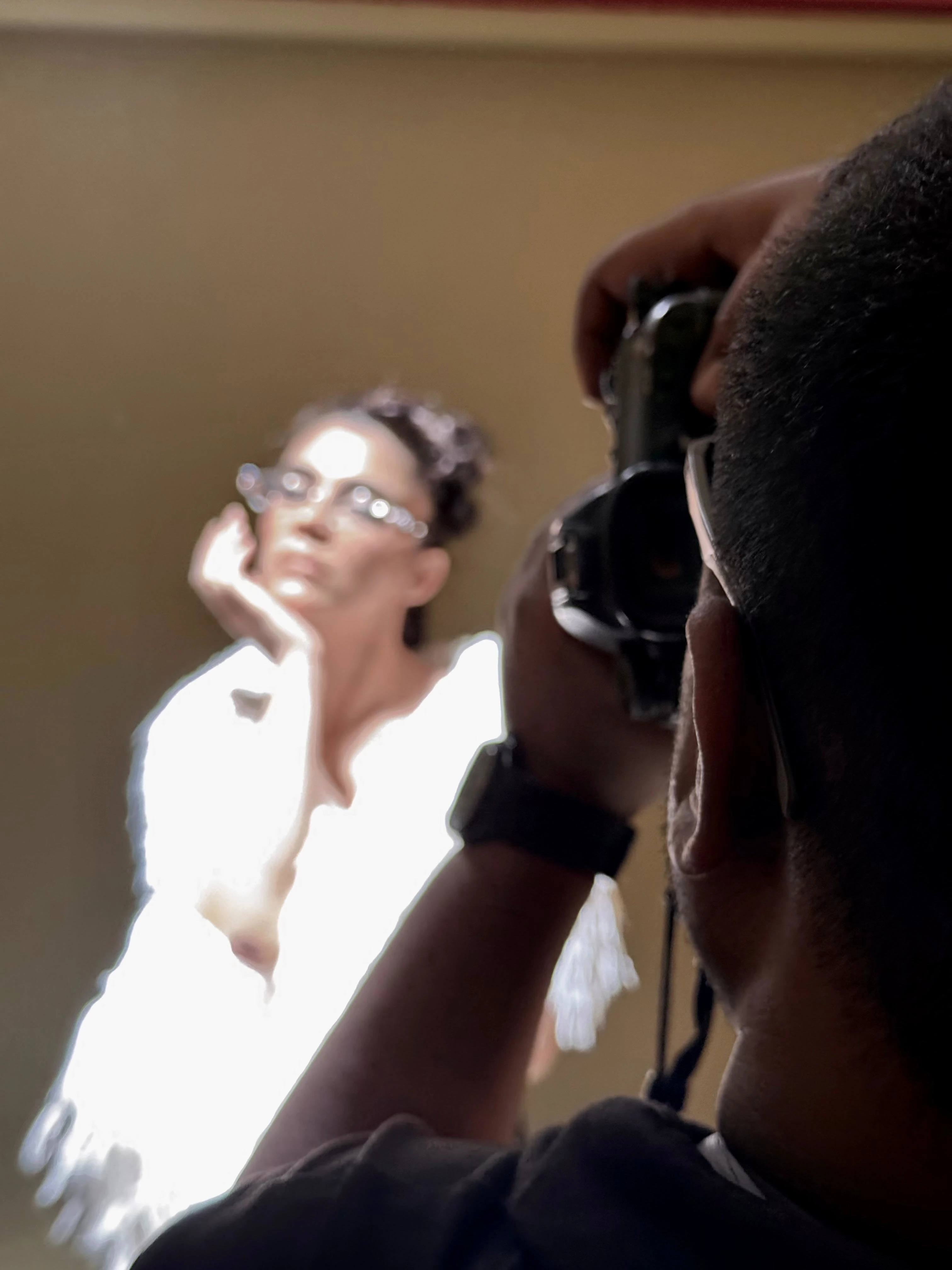 Editorial shoot for luxury brand